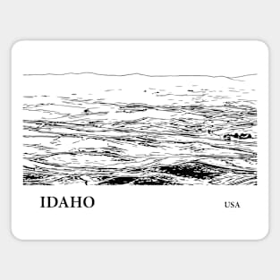 Idaho USA Magnet